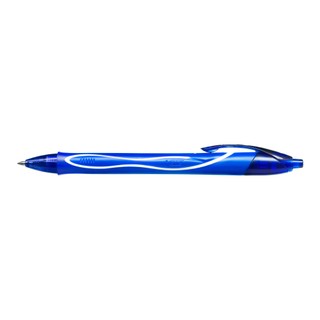 BIC บิ๊ก ปากกา Gel-ocity Fullgrip ปากกาเจล เเบบกด หัวปากกา 0.7 mm. หมึกน้ำเงิน จำนวน 1 ด้าม