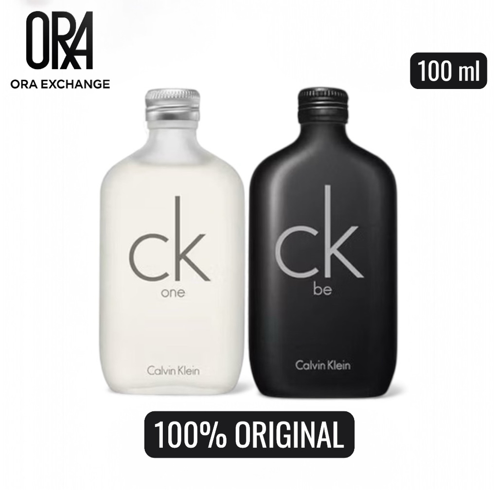 ck-one / ck-be (100 ml) Calvin Klein unisex EDT แท้ 💯 พร้อมกล่อง