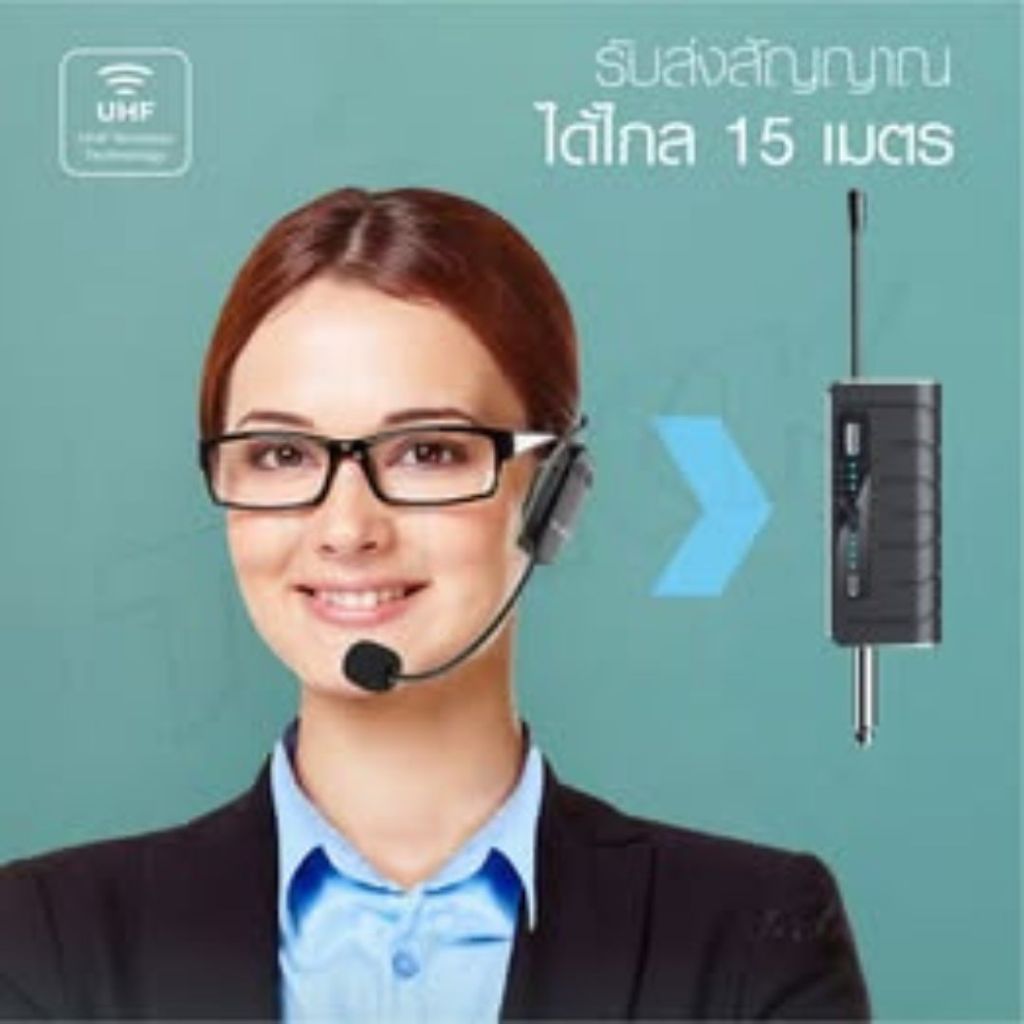HW3 W-KING Wireless Microphone ไมค์คล้องหูไร้สาย