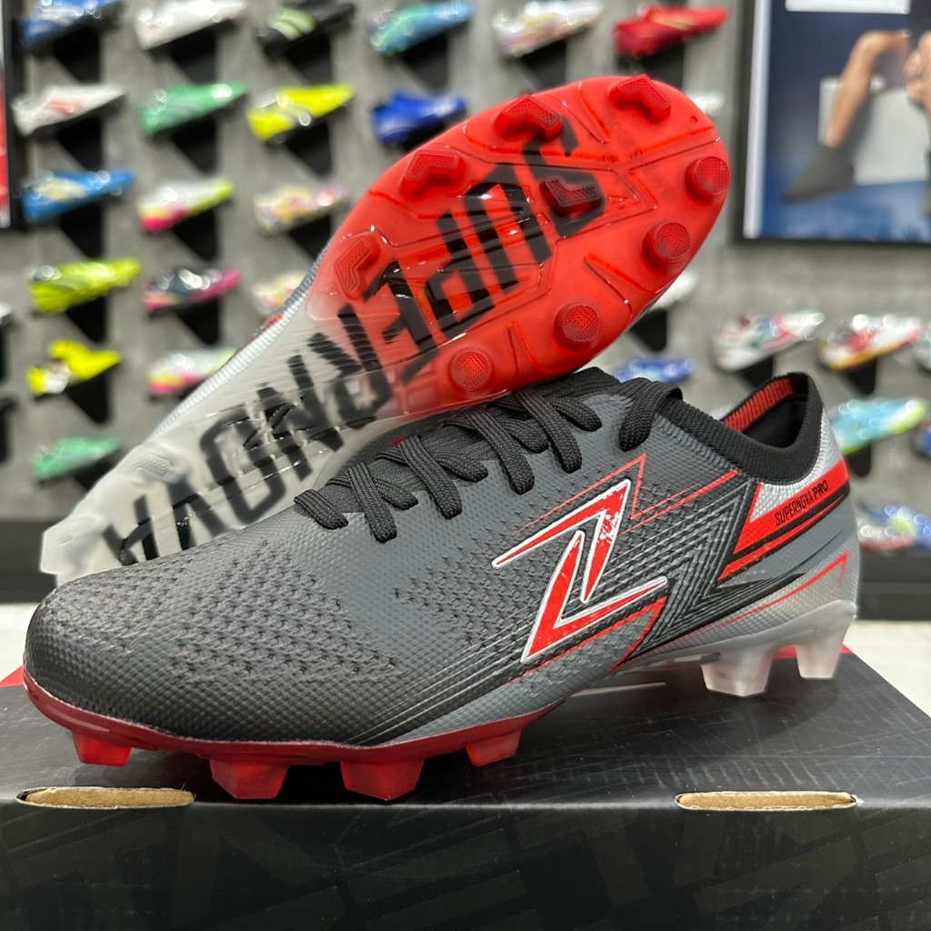 ZETA SUPERNOVA PRO รองเท้าสตั๊ด ฟุตบอล  UPPER ทำจากผ้าทอ flyknit สวมใส่สบาย รูปที่ 7