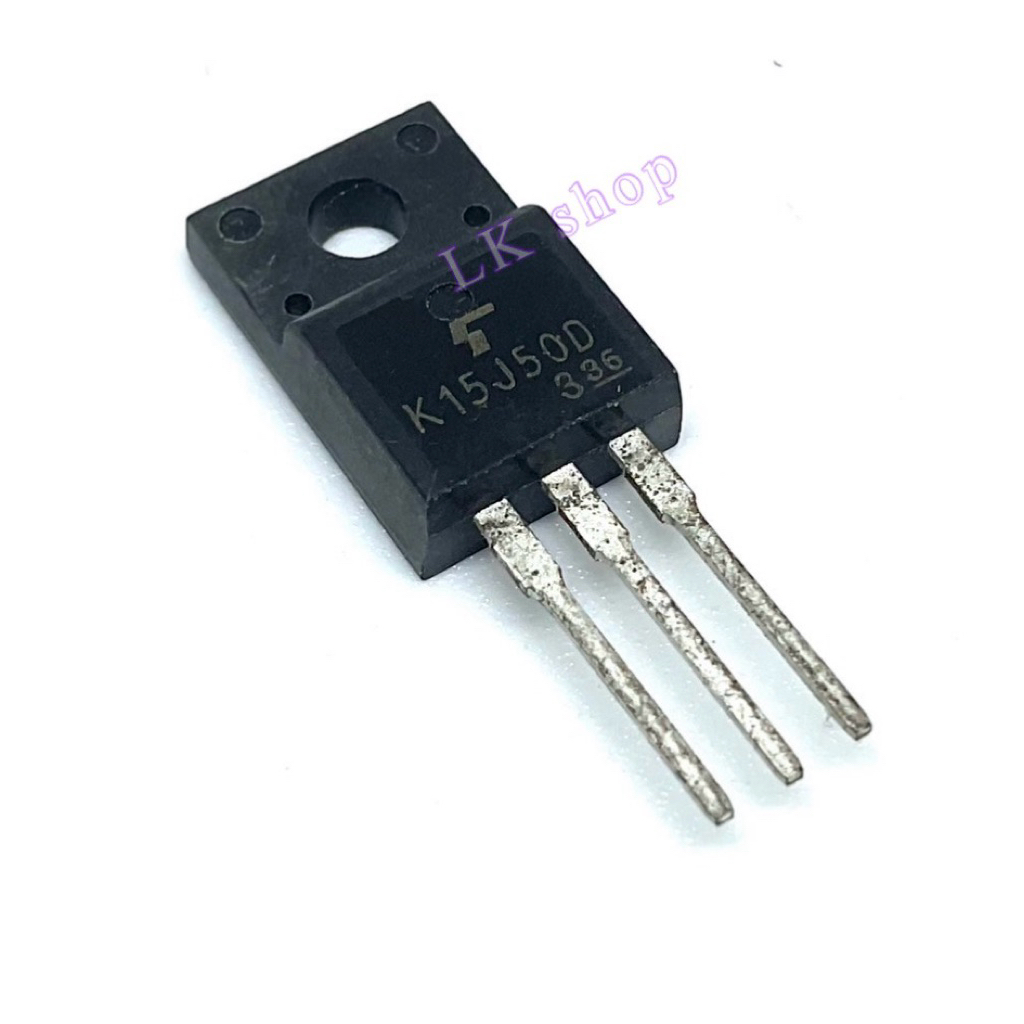 K15J50D เฟส IGBT 600V 15A TO-220  mosfet มอสเฟต (ราคา1ตัว) พร้อมส่ง