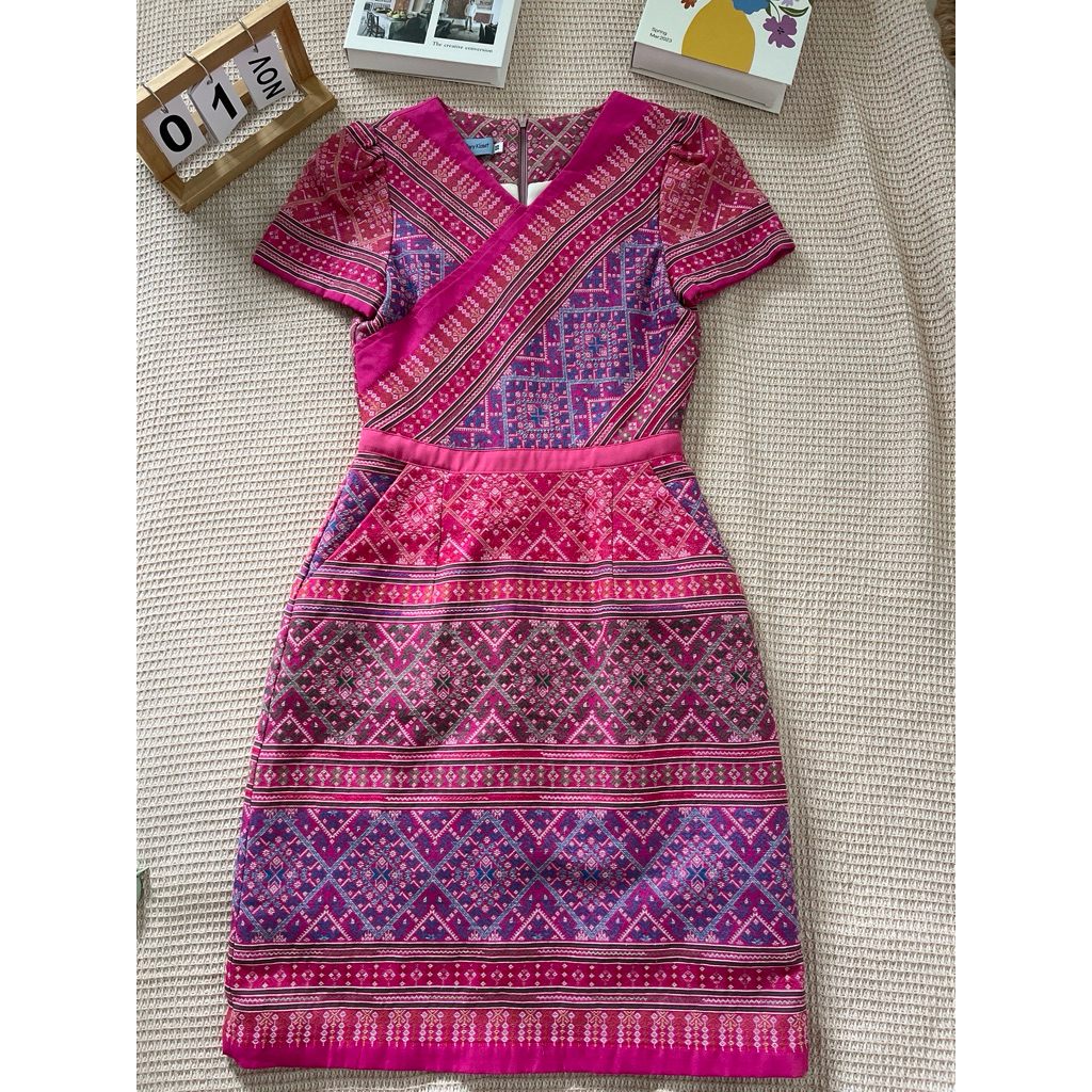 เดรสผ้าไทย Gallery Kloset sizeSS