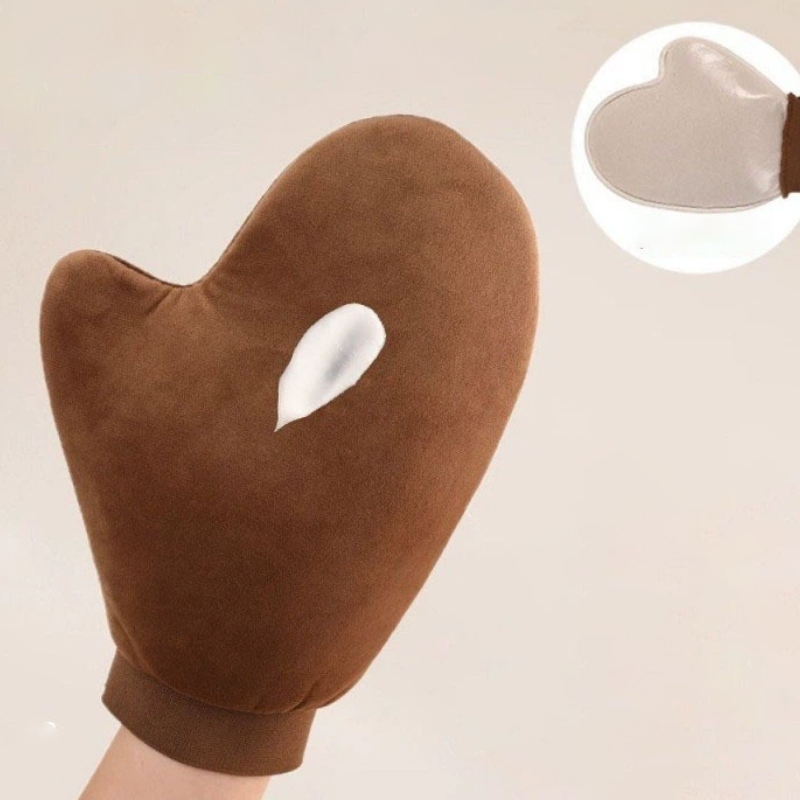 ถุงมือโลชั่นบำรุงผิวกาย ถุงมือทาครีม ทาโลชั่น ใช้ซ้ำได้ ใช้ทาแทนมือเพื่อให้ผิวได้เรียบเนียน