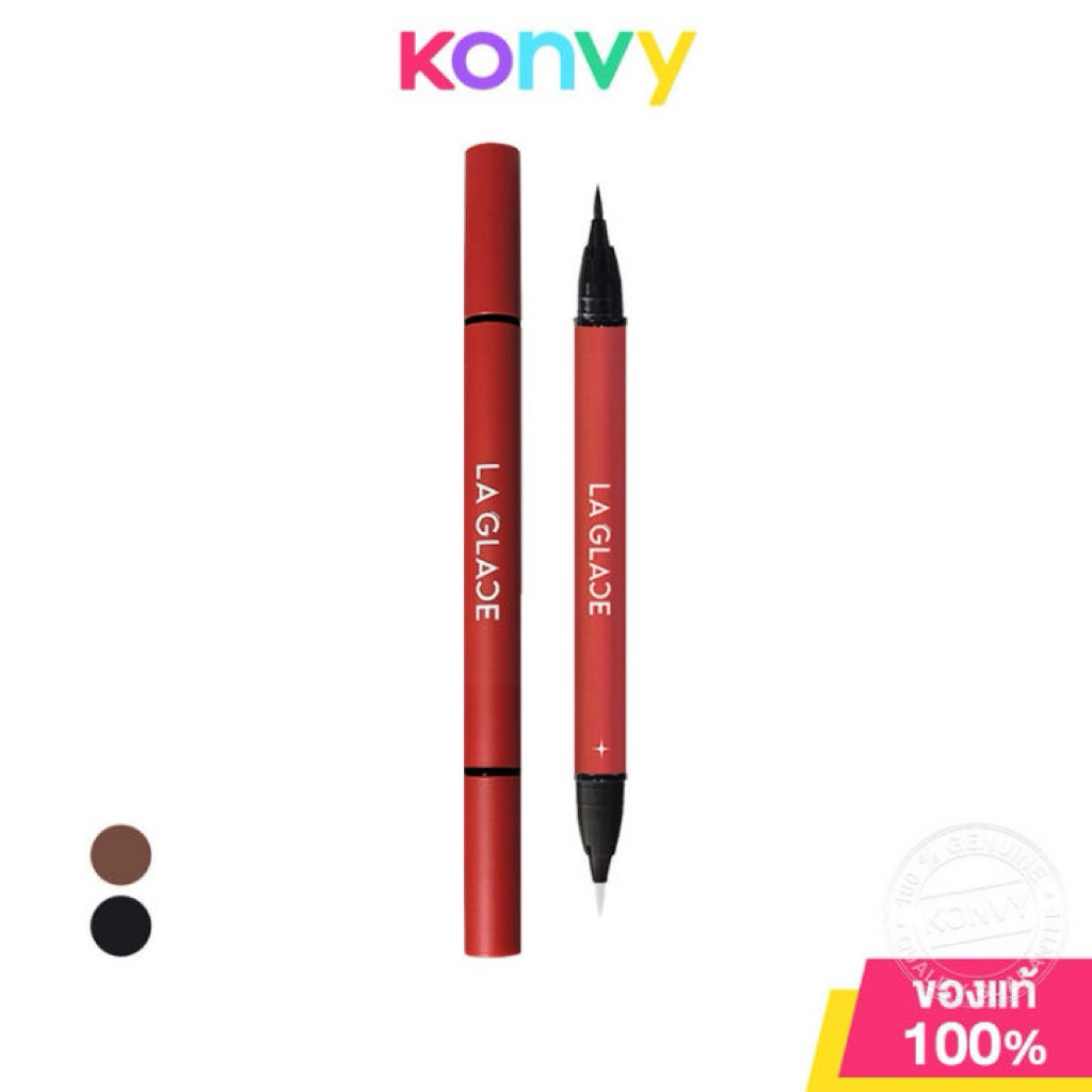 LA GLACE 2In1 Eyeliner & Remover Stick 1ml ลากลาส อายไลเนอร์ 2in1