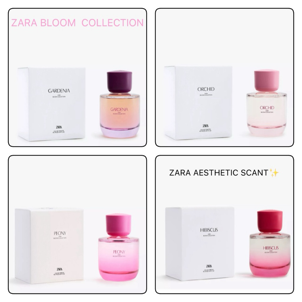 🌸✨ ZARA BLOOM COLLECTION | เสน่ห์แห่งมวลดอกไม้ ที่คุณต้องหลงรัก! ✨🌸