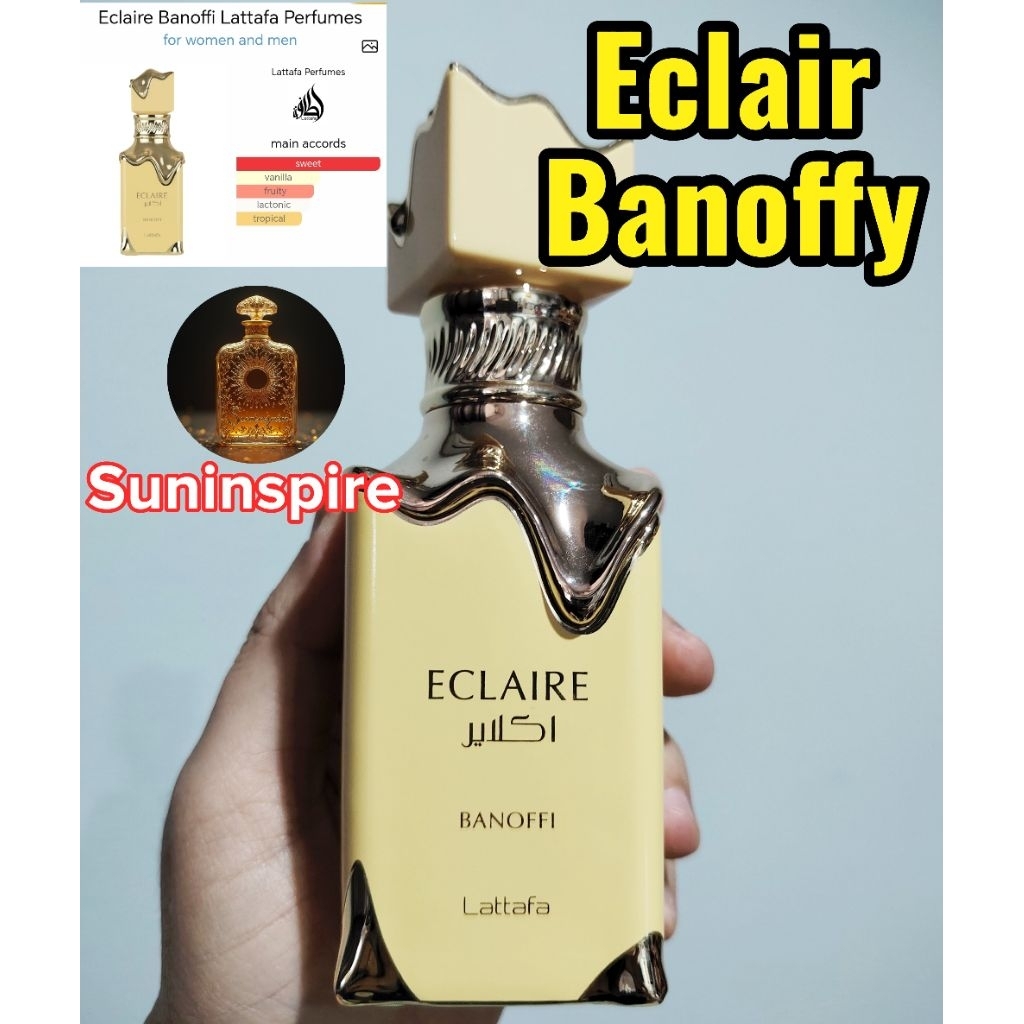 น้ำ​หอม​แบ่ง​ขาย​พกพา​ Lattafa Eclair Banoffy หอมขนมบานนอฟฟี่​ น่ากิน น่าเข้าหา