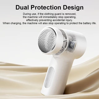 Xiaomi Electric Lint Remover 2 เครื่องกำจัดขนลูกกอล์ฟไฟฟ้า ที่ชาร์จได้ พร้อมแปรงขนาดเล็กด้านใน