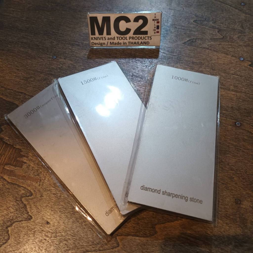 Tec40 Diamond Plate Sharpener UNIT SK11 FINE GRID แผ่นเพชร ลับคมมีด หินเพชรลับมีด #mc2sharpener Tec40store