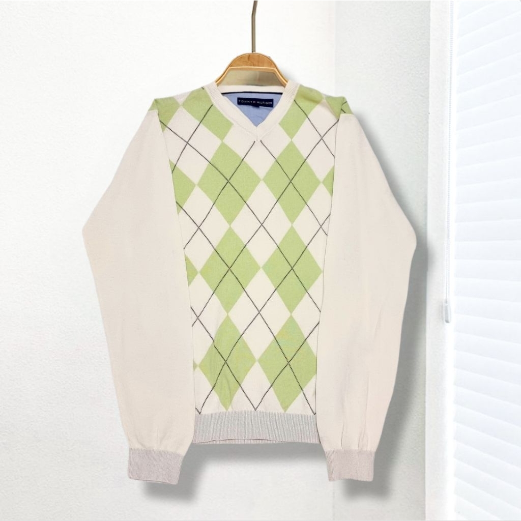 เสื้อสเวตเตอร์ มือสอง Tommy 💚