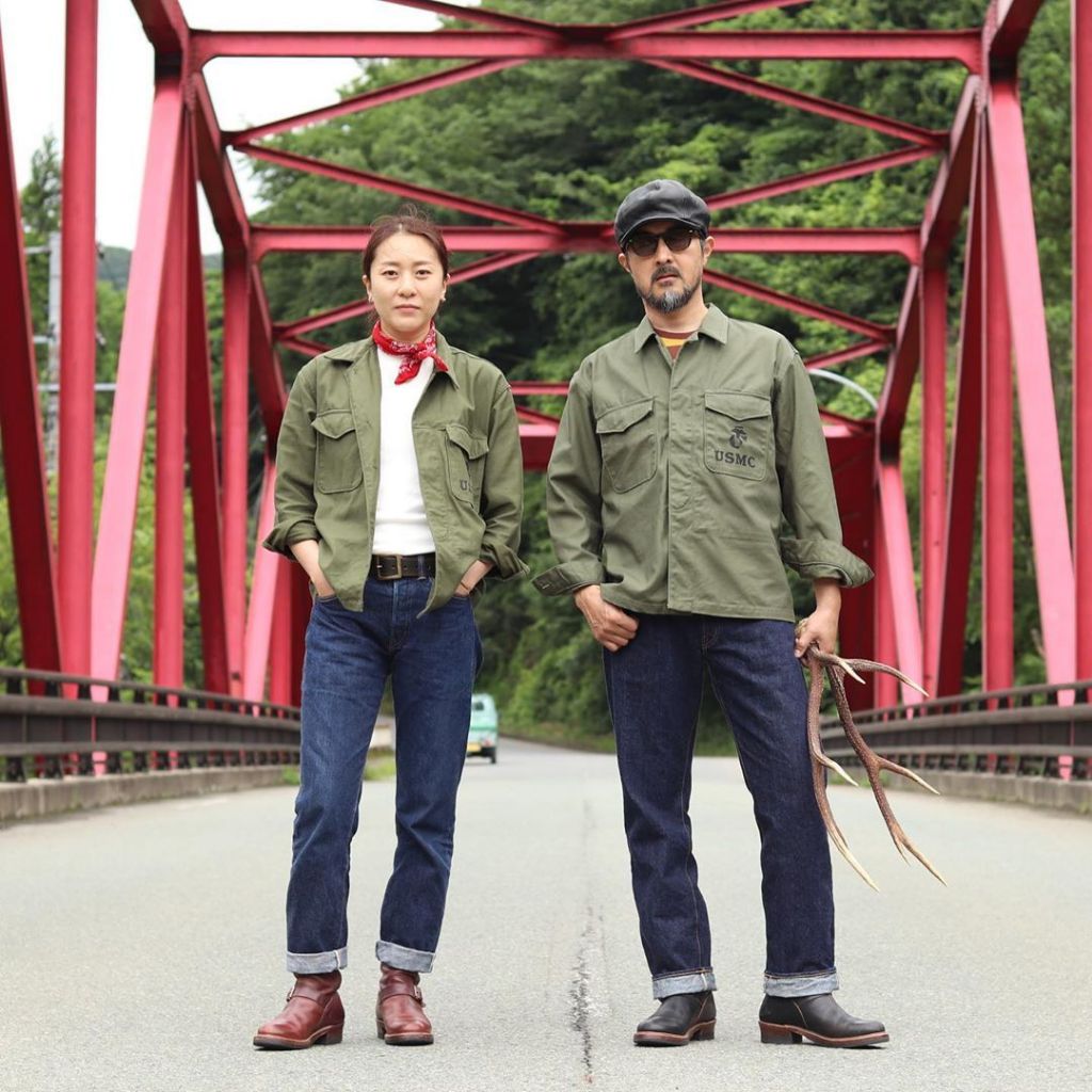 (***สินค้าชิ้นนี้ขายในเพจ fb เท่านั้น***)🔥Rare Item ของต้องมี, เสื้อทหารนาวิกโยธินสหรัฐ USMC P56 Uti