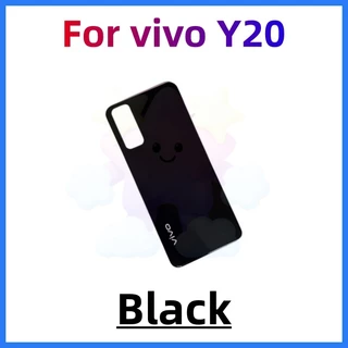 ฝาครอบด้านหลังสำหรับ Vivo Y20 Y20i Y12A Y12S ตัวเรือนด้านหลังกรอบกลาง