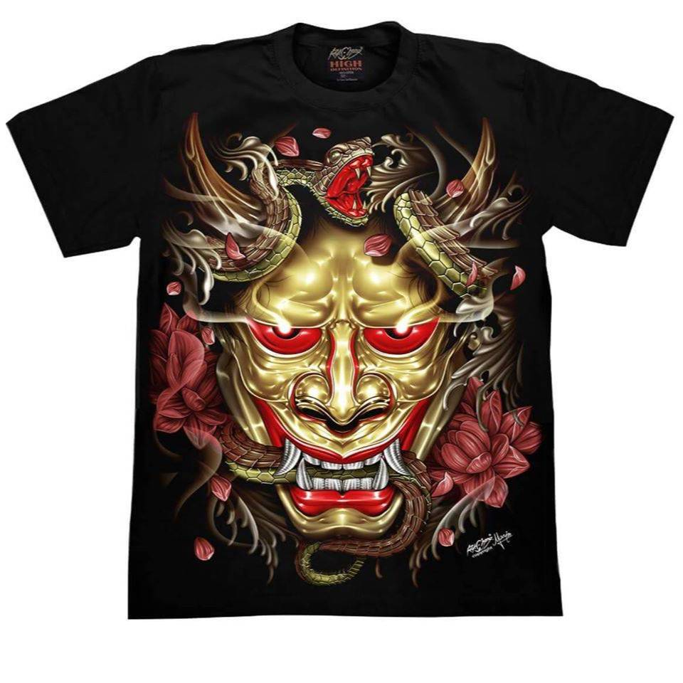 เสื้อยืดสกรีนเรืองแสง ROCK CHANG HD123