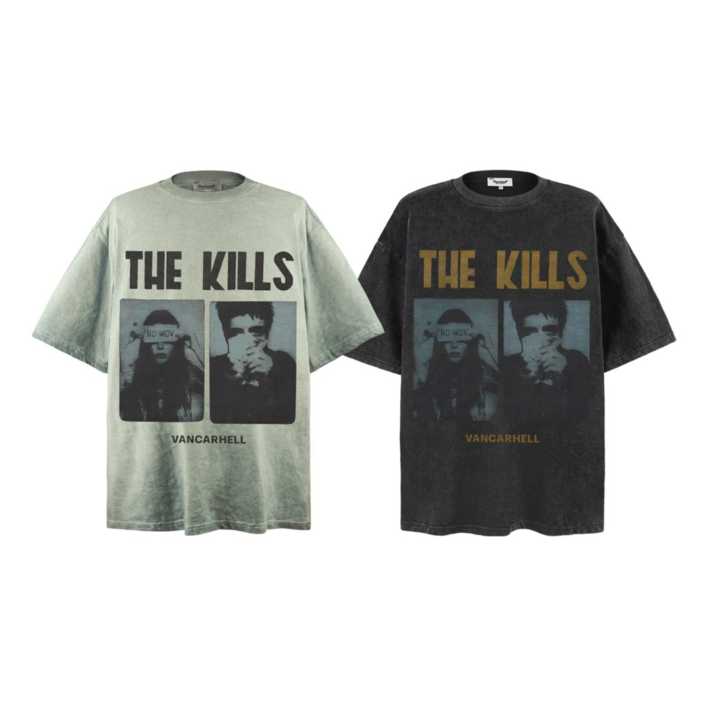 [พร้อมส่ง] Spenzer.street | The kills🖤โอเวอร์ไซส์ เสื้อผ้าสตรีท เนื้อผ้าดี คุณภาพเยี่ยม ทันกระแส 202