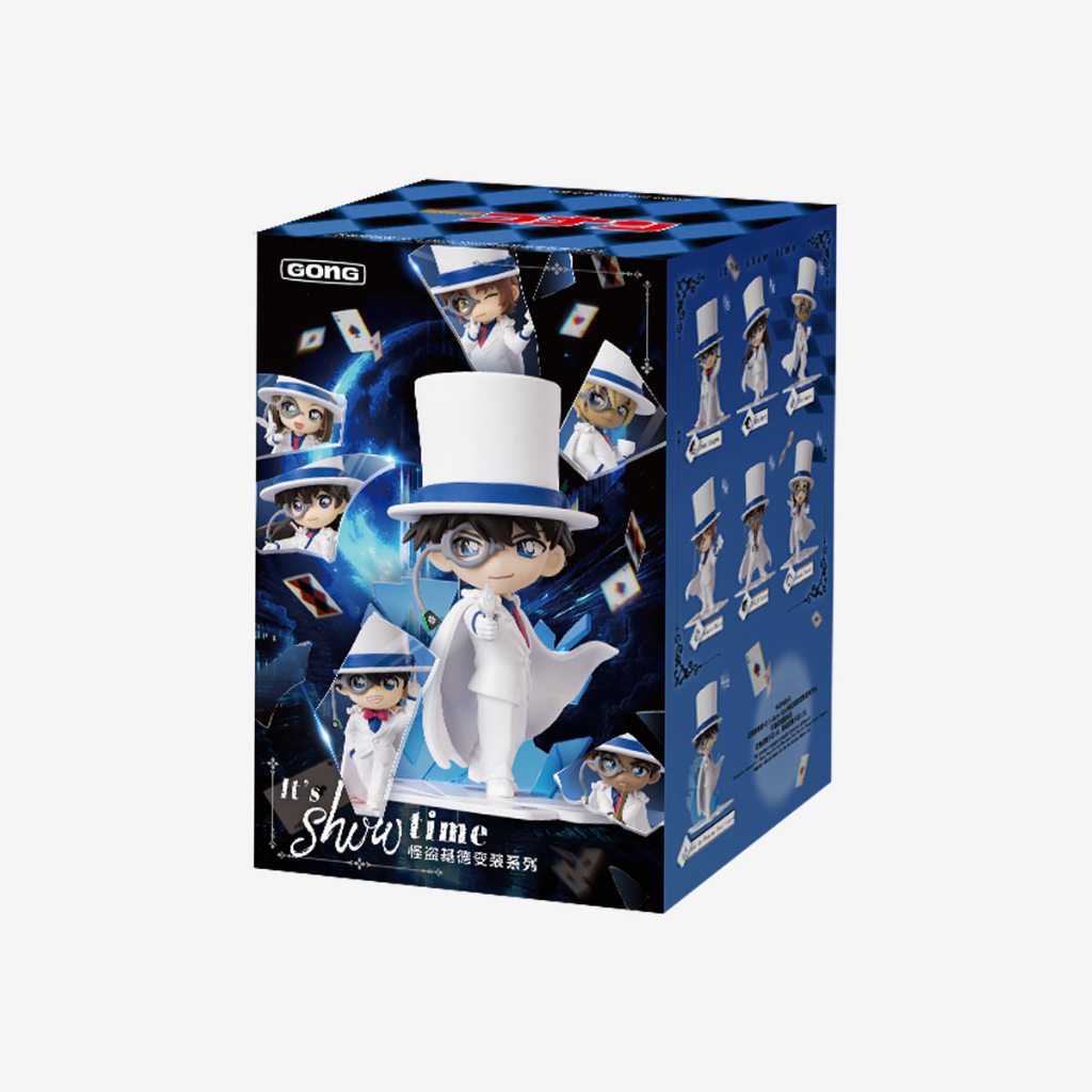 [กล่องสุ่ม] โมเดล GONG x Detective Conan-It’s Show Time Kid the Phantom Thief Outfit Change Series Figures ลิขสิทธิ์แท้
