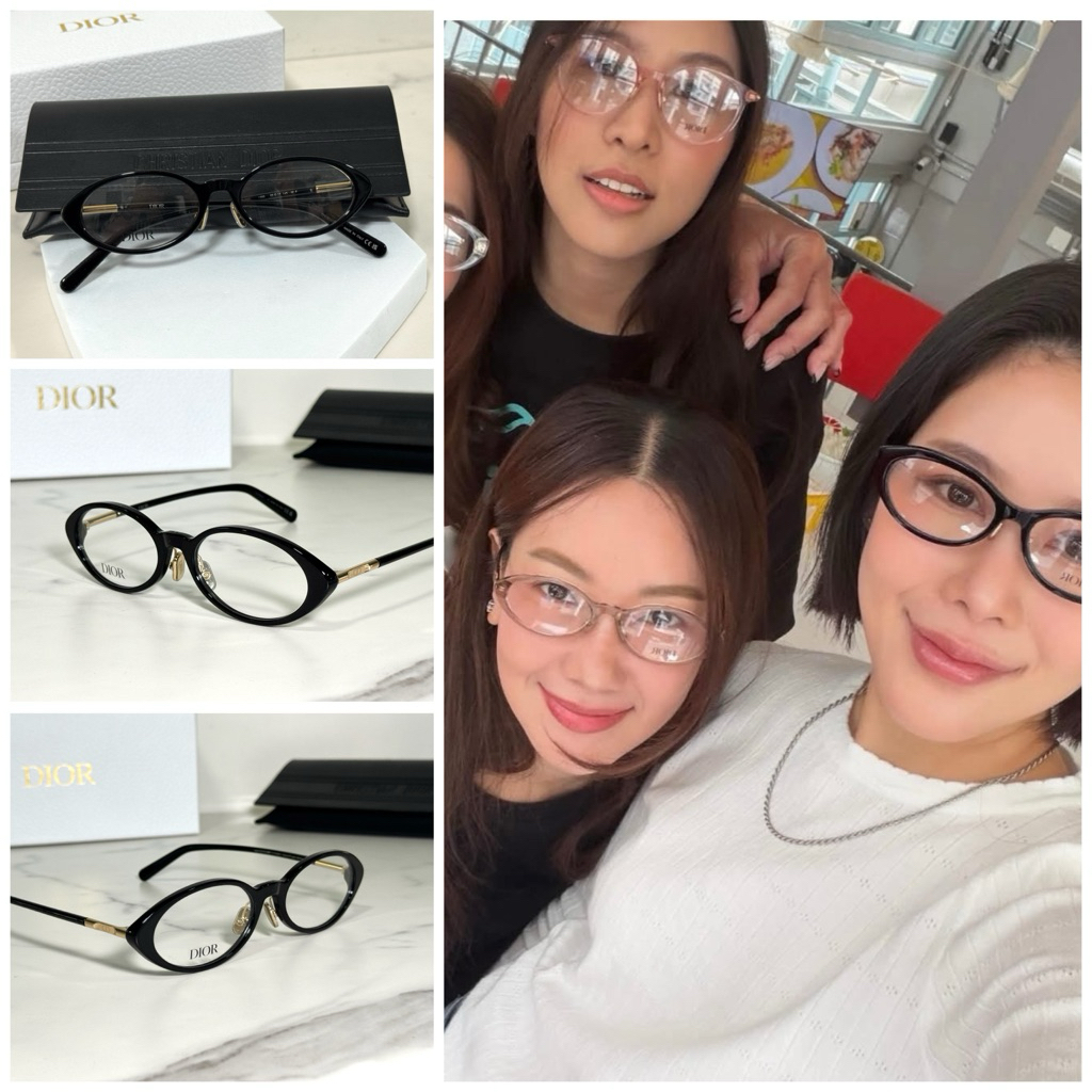 Dior กรอบแว่นตา รุ่น  Mini CD O ของแท้ | มือ1 พร้อมอุปกรณ์ครบ