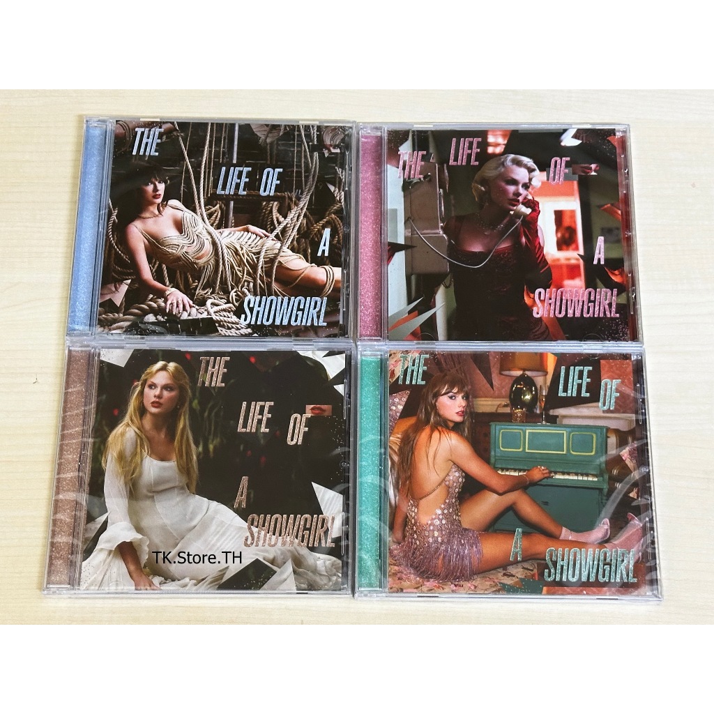 (พร้อมส่ง) Taylor Swift - THE LIFE OF A SHOWGIRL CD ปกพิเศษ (DELUXE) Acoustic Limited Edition ซีดี New & Sealed TLOAS