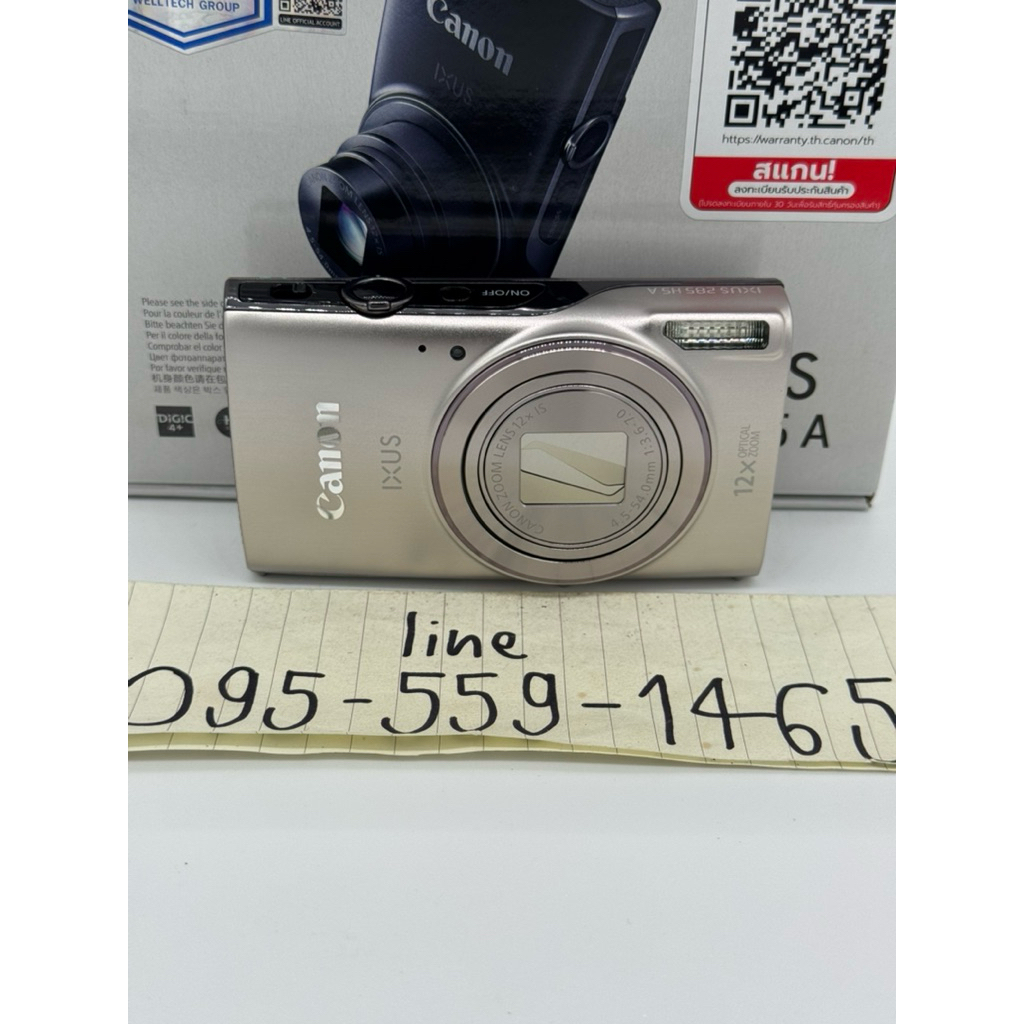 กล้อง canon powershot ixus 285 hs a wifi มือ1 แกะออกมาถ่ายรูป พร้อมส่ง
