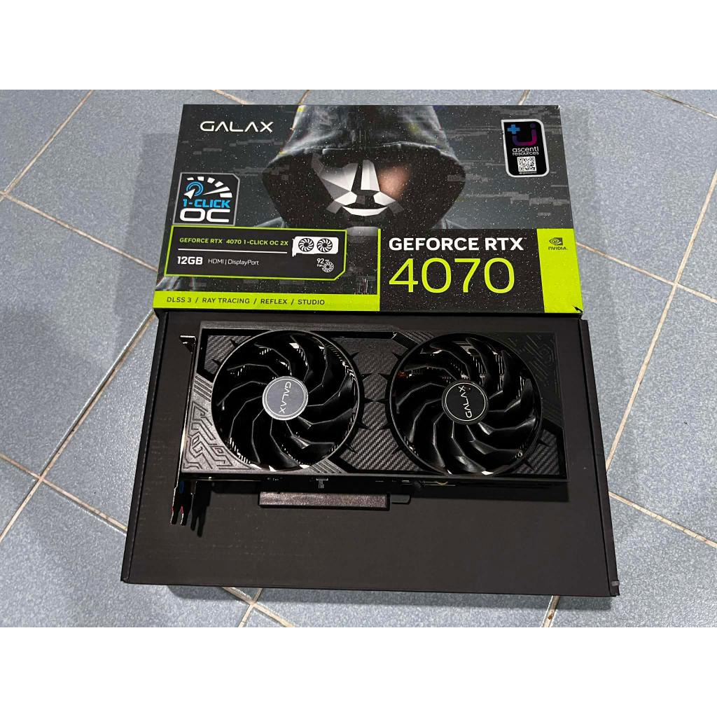 RTX4070 12GB Galax มือสอง ราคาสุดคุ้ม