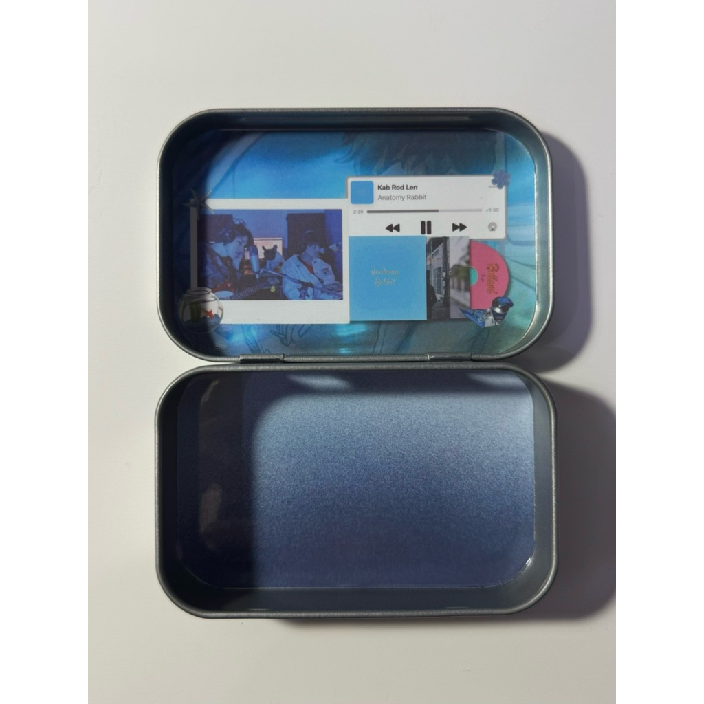 กล่องเหล็กวง Anatomy Rabbit Altoids Wallet