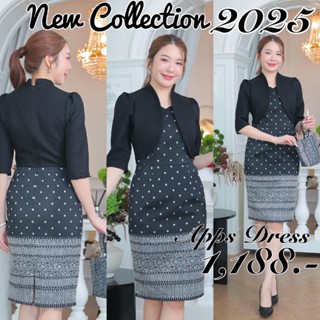 ชุดไทยครอปดำ ฝ้ายทอเนื้อเรียบแกรมไหม โทนสีดำ ออกแบบทรงเสื้อค…