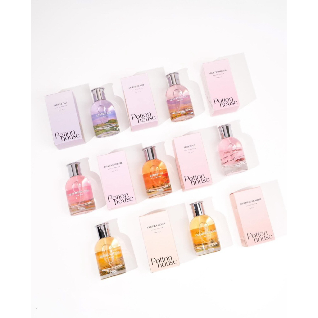 [ฟรี!สติกเกอร์🎄✨]Potion House ขวดใหญ่ น้ำหอม Potion House โพชั่น เฮ้าส์ หอมลูกคุณหนู/หอมจนคนทัก 50ML