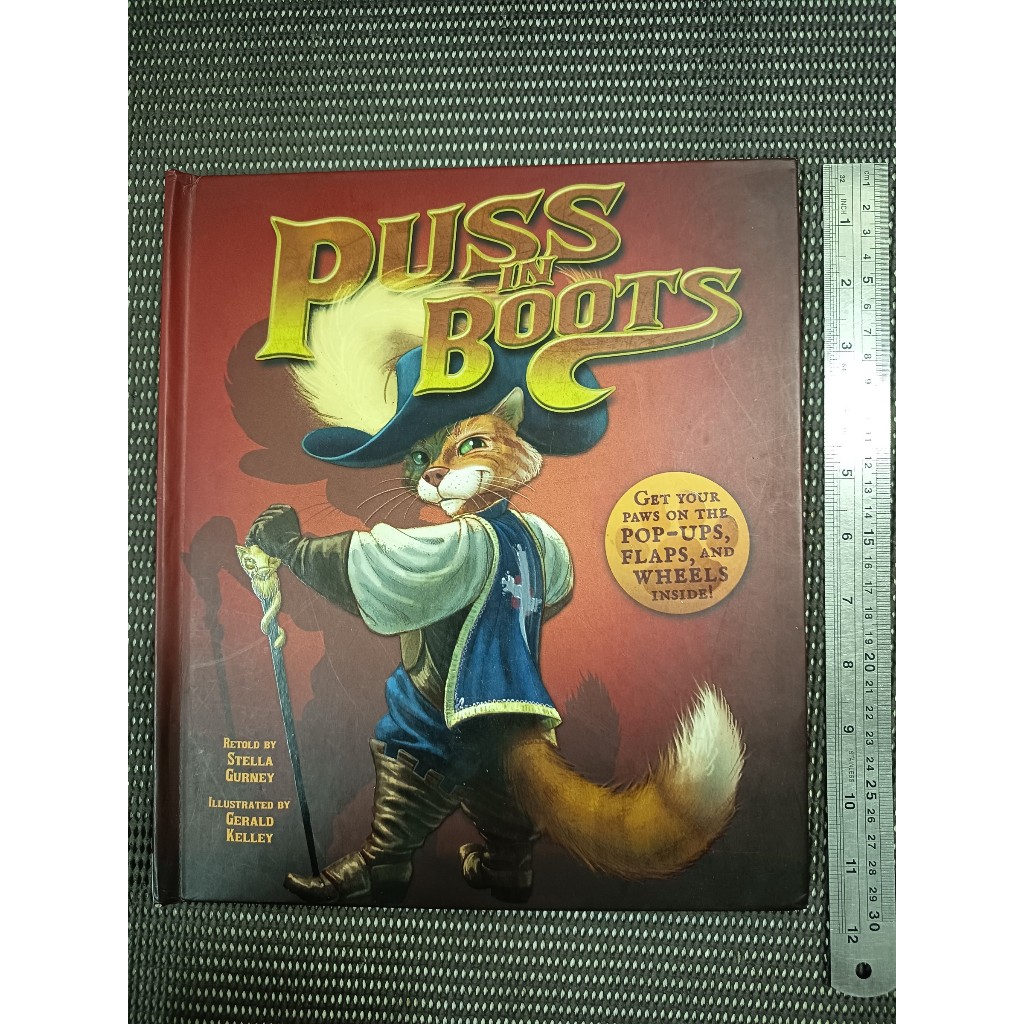 หนังสือ Puss in Boots (Hardcover) Retold by Stella Gurney