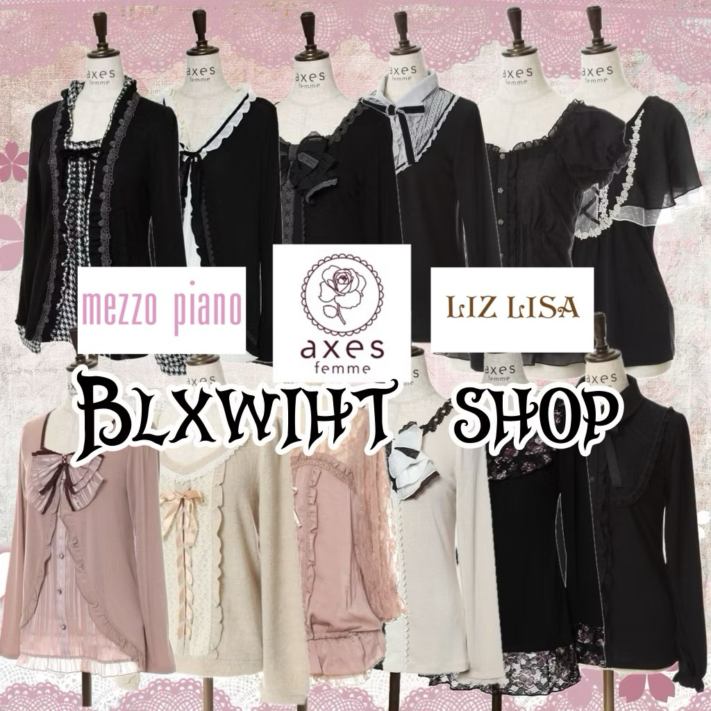 𐙚 🎀รวมแบรนด์🇯🇵 Axes Femme/Lizlisa/Mezzo piano มือสอง coquette mori ซาวาโกะ ญุี่ปุ่น ฮาราจูกุ แฟรี่ น
