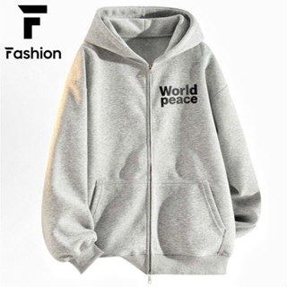 แจ็คเก็ตฮู้ดี้ Unisex เนื้อผ้านุ่มลื่น สัมผัสดีเยี่ยม ใส่คู่…