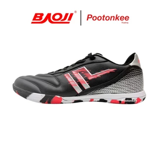 Baoji Futsal BJM 955 รองเท้าผ้าใบบาโอจิ รองเท้าฟุตซอล ผูกเชือก ไซส์ 40-45 ของแท้ พร้อมส่ง