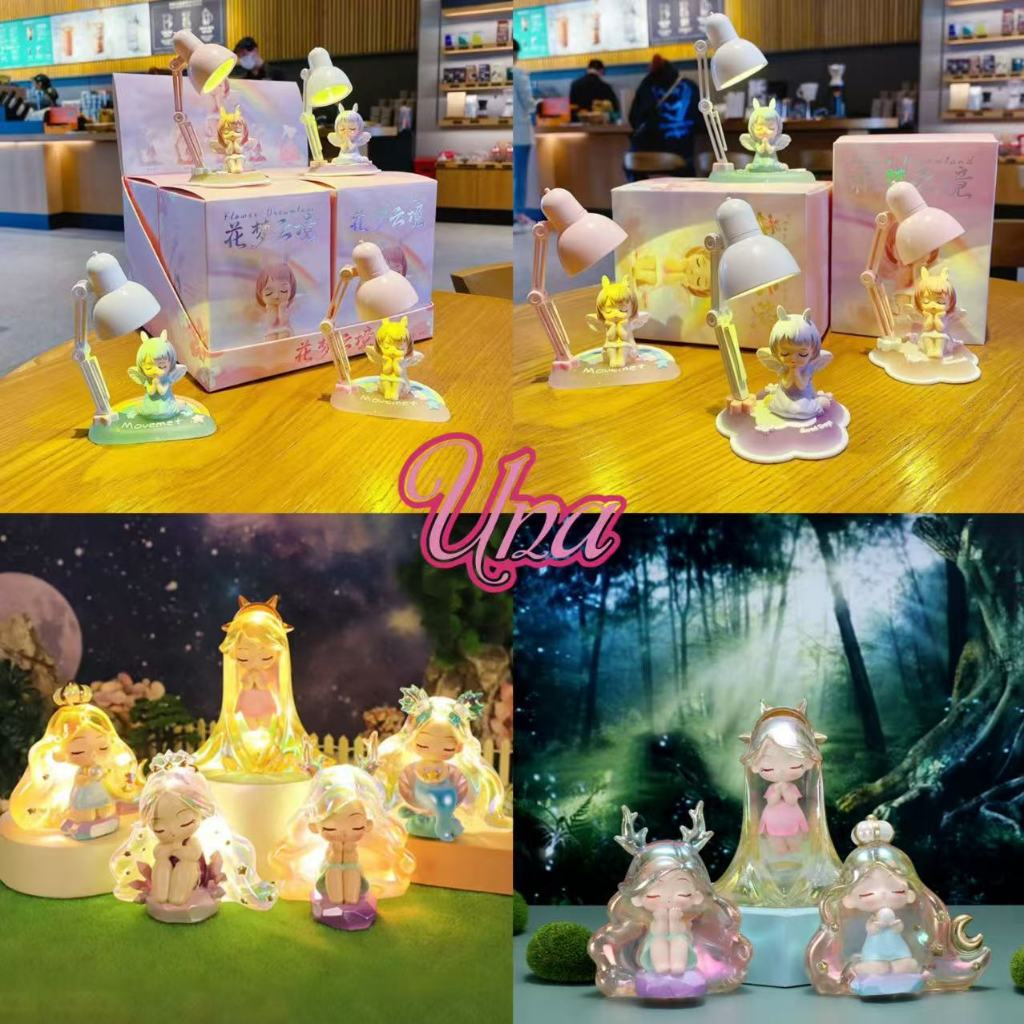 Una Gift Shop(A060)❣🇹🇭🚚พร้อมส่ง❣กล่อมสุ่มโคมไฟตั้งโต๊ะนางฟ้าน้อย ตกแต่งห้อง ตกแต่งบ้าน สุดน่ารัก