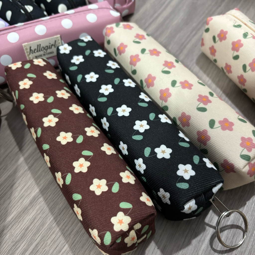 🌷กระเป๋าทรงเหลี่ยมยาว รวมลาย (19 cm.)