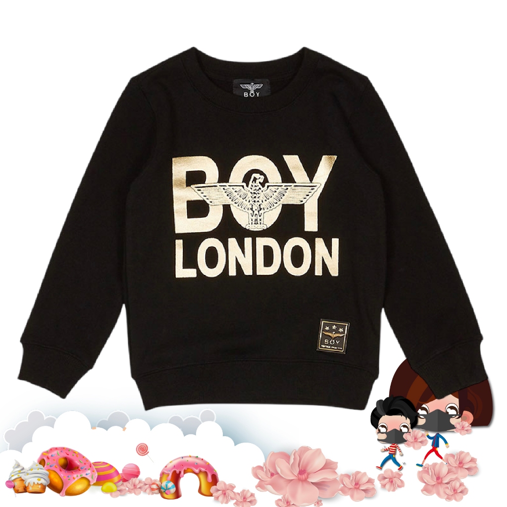 เสื้อสเวตเตอร์ EAGLE BOY LONDON SWEATSHIRT งานแท้100% BOY LONDON (KOREA)