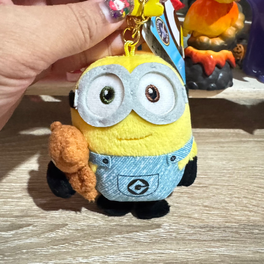 (ส่งด่วน/พร้อมส่ง) พวงกุญแจ Minions Bob and Tim Exclusive Universal Studios Park จาก Universal Studi