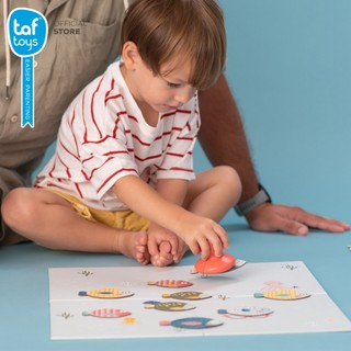Taf Toys لعبة صيد السمك المغناطيسية My 1st Magnetic Fish لعبة تنمية مهارات للأطفال من عمر 12 شهرًا فأكثر صورة 3