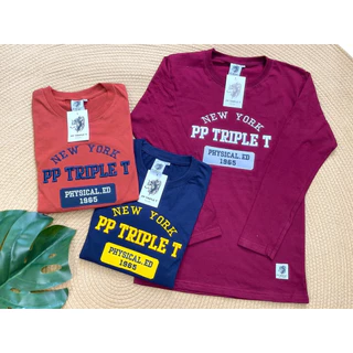 T..1.เสื้อแขนยาว งานปักเน้นๆPPนิวยอก&PPแขนยาวจั๊ม(ปัก5ดาว) S-4xlคอกลม ขายหญิงใส่ได้