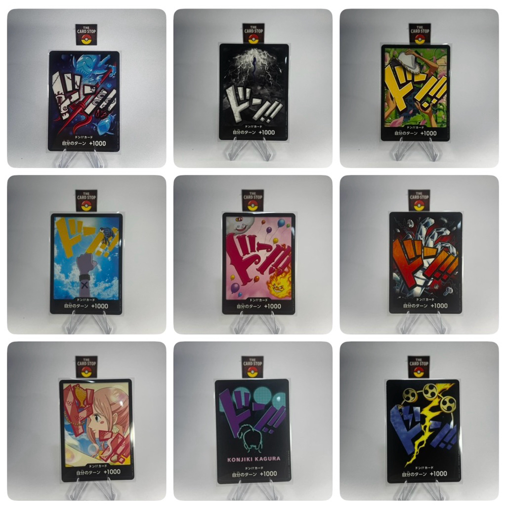 One Piece Card Game การ์ด DON !! ของแท้ ใบละ 19 บาท (non-foil)