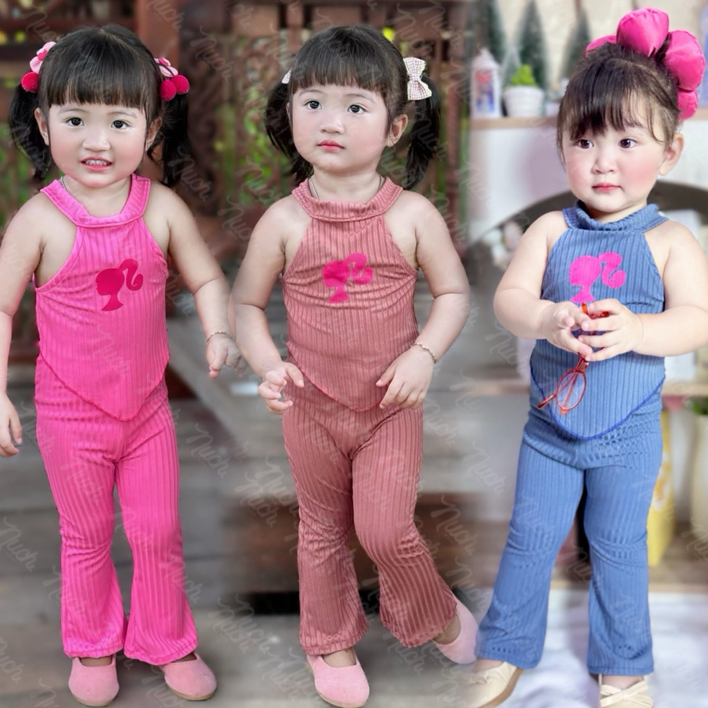 ชุดเซ็ตแฟชั่นสายเดี่ยวเด็กผู้หญิง2ชิ้น สินค้าถ่ายจากงานจริง (โปรดดูไซส์ให้มั่นใจก่อนกดสั่ง)