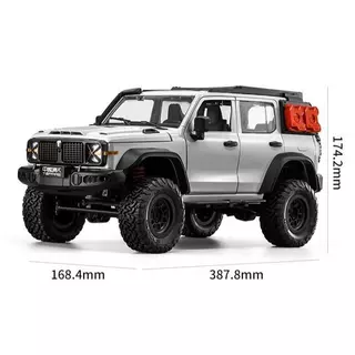 รถบังคับ MN 300 Tank 300 1:12 SUV TOPFIRE 4WD Off-road 7 km/h 2.4GHz
