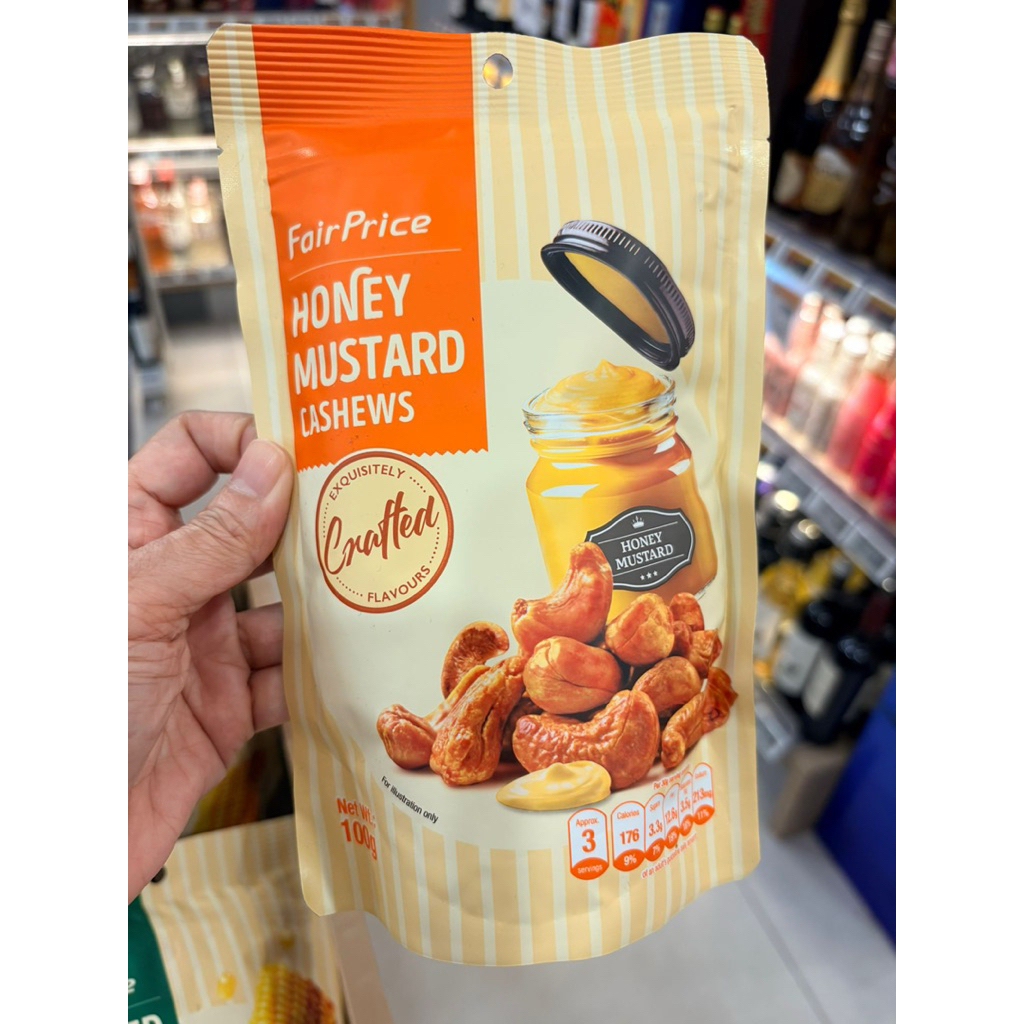Fairprice Cashew -honey Mustard โคตรอร่อย