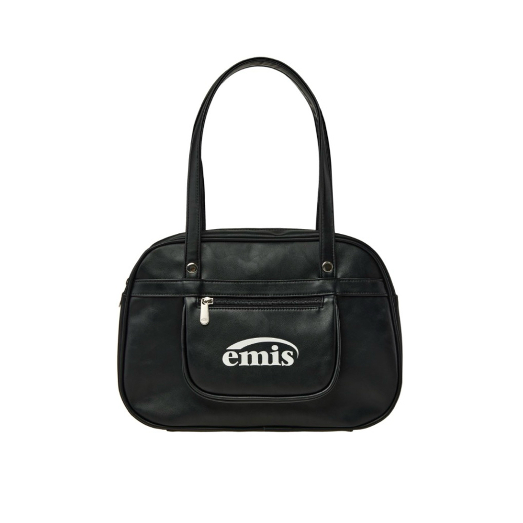 VINTAGE BOWLING BAG-BLACK