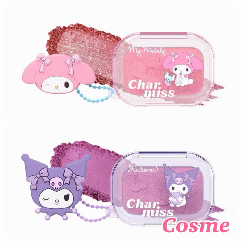 ชาร์มิส บลัช คุโรมิ-มายเมโลดี้ CHARMISS BLOOMING HEART SHINING BLUSH 4 g พร้อมพวงกุญแจกิ๊บ
