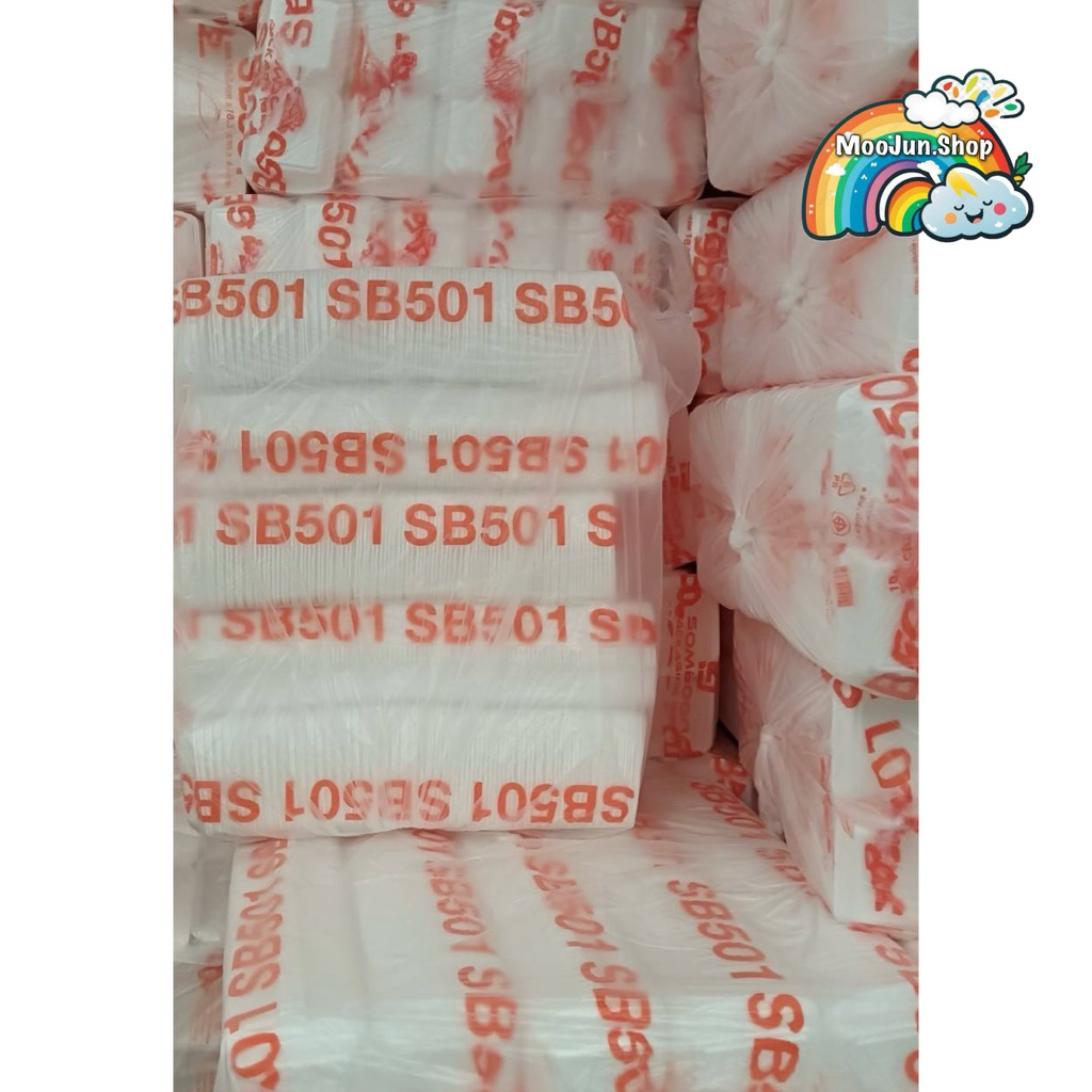 SB501 กล่องไก่ ยกหิ้ว 500ชิ้น (100ชิ้น/1แถว)