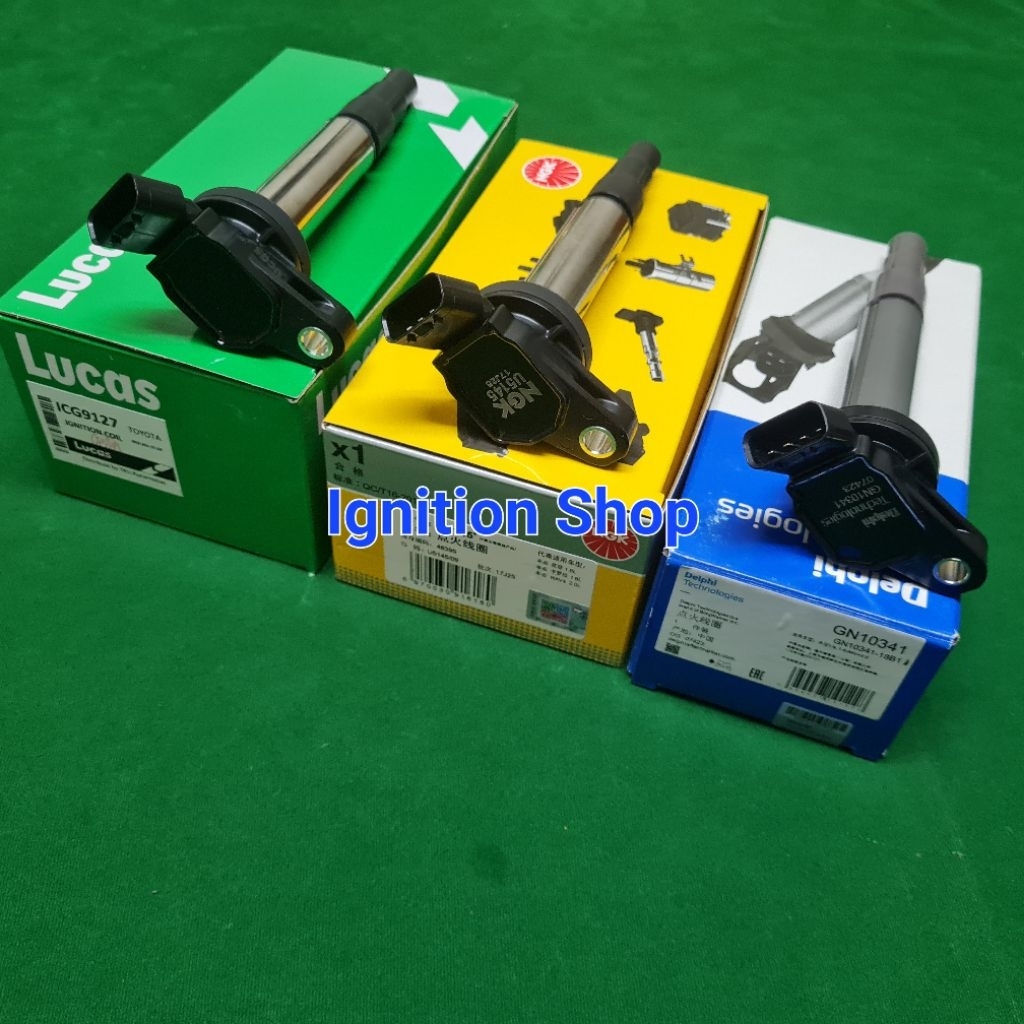 คอยล์จุดระเบิดโตโยต้า อัลติส Toyota Altis dual 1ZR  2ZR 1.6 1.8 Prius  ICG9127 ราคา/ตัว ไฟแรงและทนกว่าของ copy