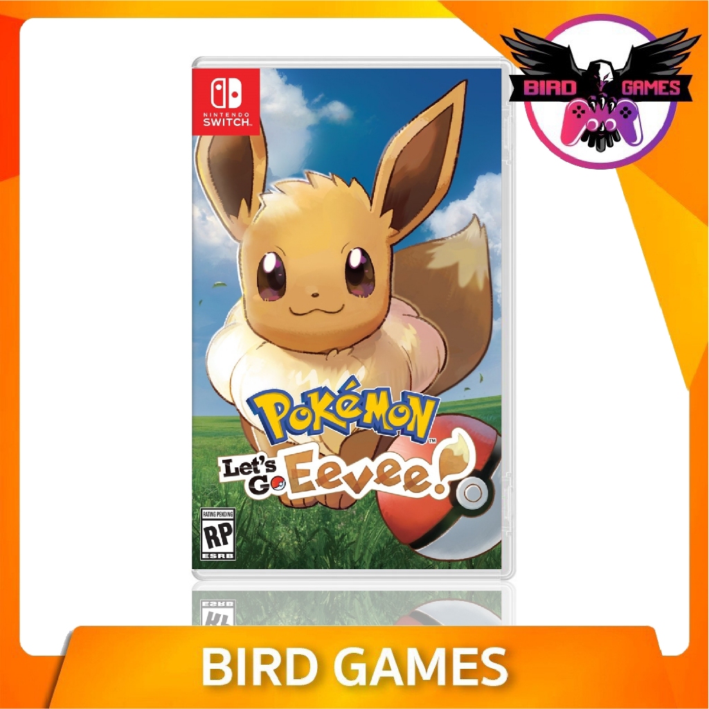 Pokemon Let’s Go Eevee Nintendo Switch Game แท้มือ1!!! (Pokemon Let Go Eevee Switch)(Pokemon Switch)