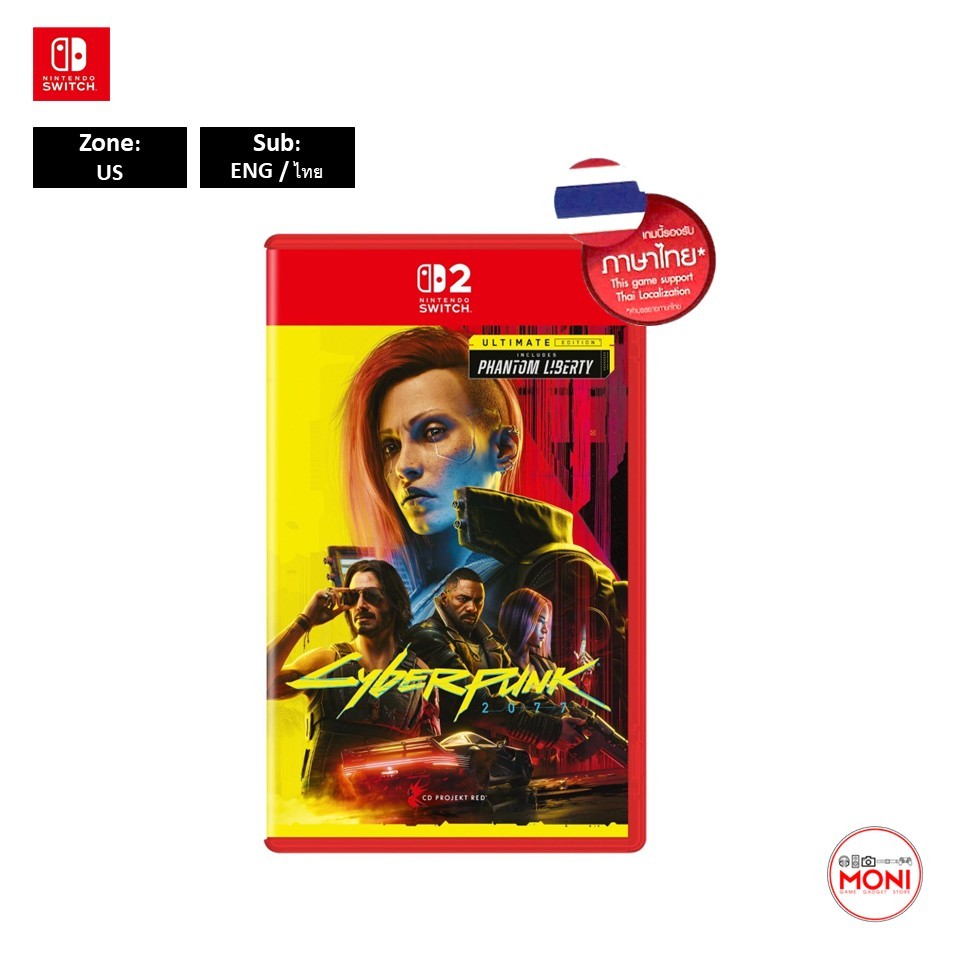 Cyberpunk 2077 Ultimate Edition (Asia) (EN/TH) ซับไทย แผ่น Nintendo Switch Games