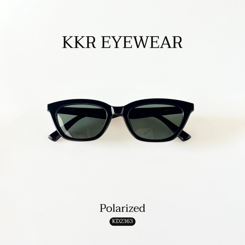 KKR EYEWEAR | Sunglasses Rit-KD2363 ทรงแคทอาย แว่นกันแดดกันแสงยูวี ใส่ได้ทุกโอกาส งานแฟชั่น มีสินค้าพร้อมส่งทันที