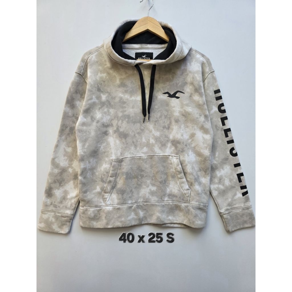 เสื้อฮู้ด HOLLISTER ผ้ามัดย้อม งานมือสอง