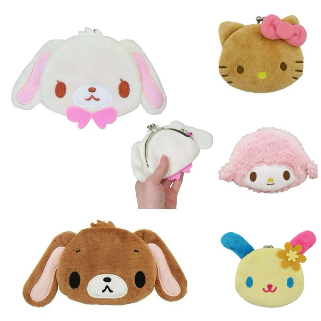 กระเป๋าใส่เหรียญลาย Sanrio💖 ที่เปิดเป๊าะแป๊ก น่ารัก