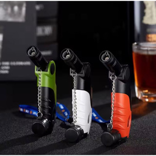 F7 ไฟฟู่ กันลม ไฟแช็คแก๊สฟู่ ไฟแช็ค เติมแก๊สได้ ปรับระดับได้…