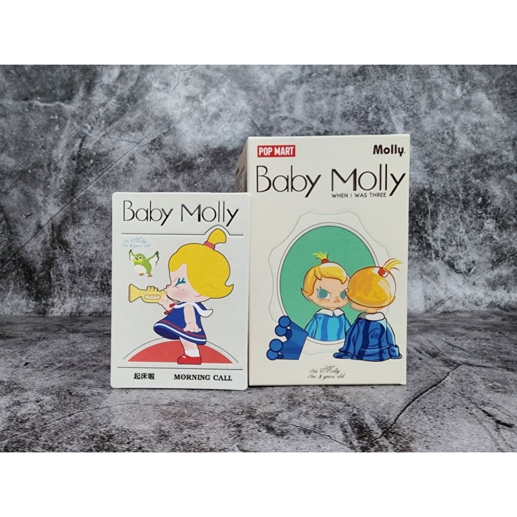🔥เช็คการ์ดอย่างเดียว🔥BABY MOLLY When I Was Three Series ของแท้ 100%